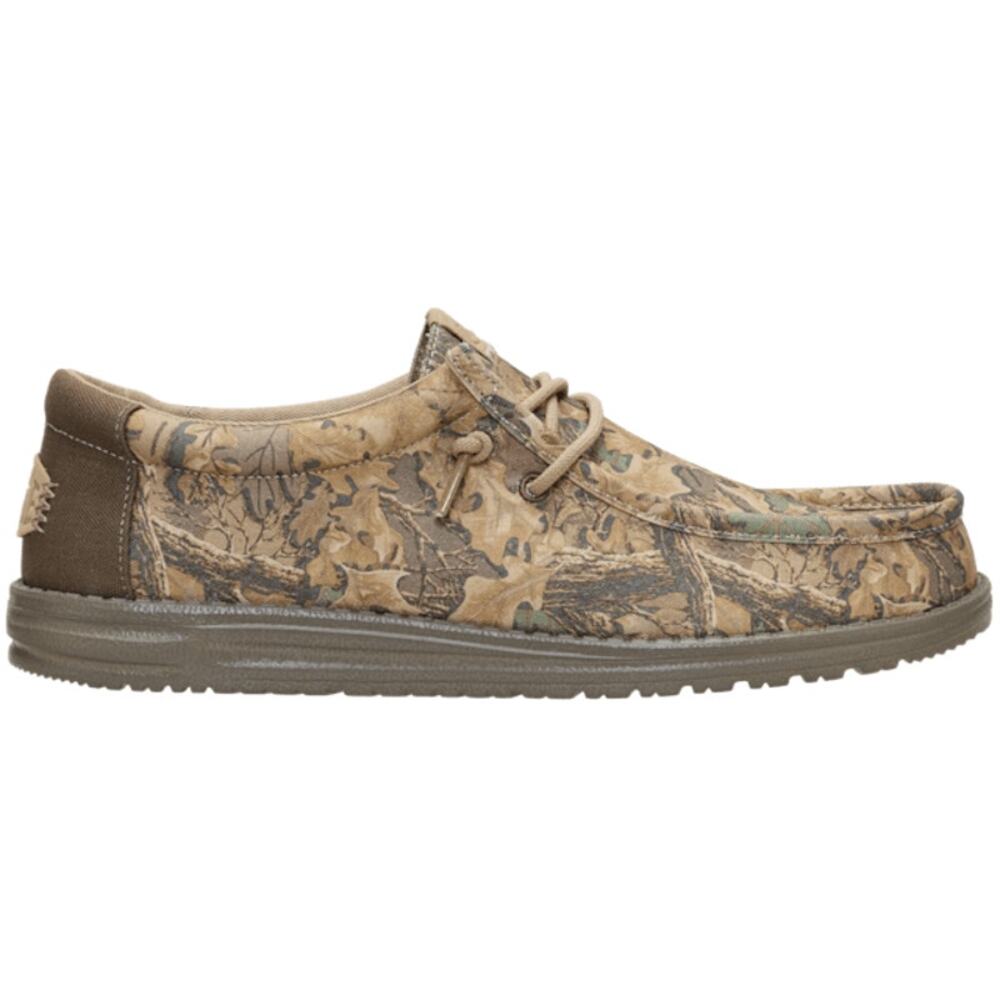 NWT Hey Dude Shoes Wally Realtree Advantage Classic in Tan Camo Size 11